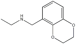 N-((2,3-dihydrobenzo[b][1,4]dioxin-5-yl)methyl)ethanamine Structure