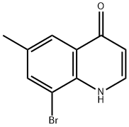 8-Bromo-4-hydroxy-6-methylquinoline Structure
