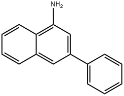 1-Amino-3-phenylnaphthalene Structure
