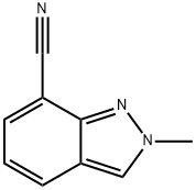 7-Cyano-2-methylindazole Structure
