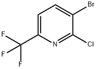 3-Bromo-2-chloro-6-(trifluoromethyl)pyridine Structure