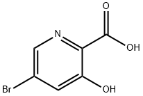 5-브로모-3-하이드록시피콜린산 구조식 이미지