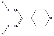 Piperidine-4-carboximidamide dihydrochloride Structure