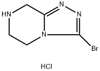 3-Бром-5,6,7,8-тетрагидро[1,2,4]триазоло[4,3-а]пиразин HCl структурированное изображение