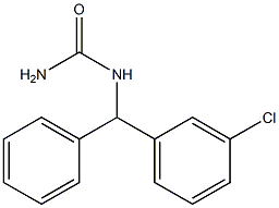 N-[1-(3-Chlorphenyl)benzyl]urea Structure