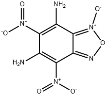 5,7-Diamino-4,6-dinitrobenzofuroxan Structure