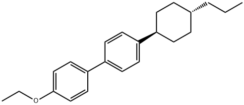 trans-4-Ethoxy-4'-(4-propylcyclohexyl)-1,1'-biphenyl Structure