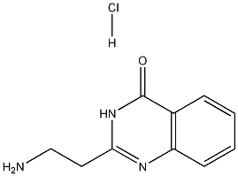 2-(2-Aminoethyl)-4(3H)-quinazolinonemonohydrochloride Structure