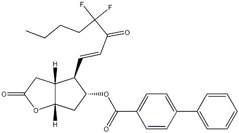 118583-35-0 [1,1'-Biphenyl]-4-carboxylic acid [3aR-[3aa,4a(E),5b,6aa]]-4-(4,4-difluoro-3-oxo-1-octenyl)hexahydro-2-oxo-2H-cyclopenta[b]furan-5-yl ester