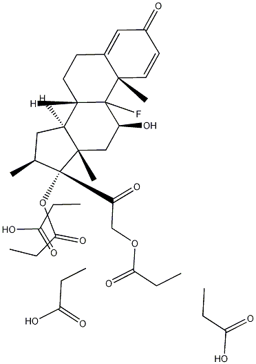 Betamethasone Tripropionate Structure