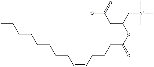 5-cis-Tetradecenoyl Carnitine Structure