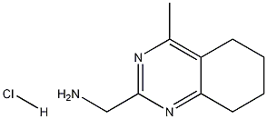 5,6,7,8-Tetrahydro-4-methyl-2-quinazolinemethanaminehydrochloride Structure