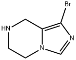 1-BROMO-5,6,7,8-TETRAHYDROIMIDAZO[1,5-A]PYRAZINE Structure