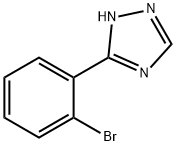 3-(2-Bromophenyl)-4H-1,2,4-triazole Structure