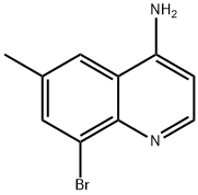 4-Amino-8-bromo-6-methylquinoline Structure