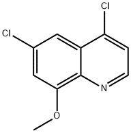 4,6-Dichloro-8-methoxyquinoline Structure
