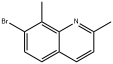 7-Bromo-2,8-dimethylquinoline Structure