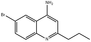 4-Amino-6-bromo-2-propylquinoline Structure