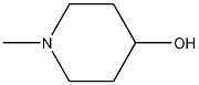 1-Methyl-4-hydroxypiperidine Structure