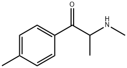 2-(메틸아미노)-1-(4-메틸페닐)-1-프로판온 구조식 이미지