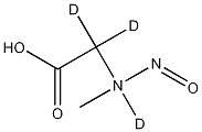 N-니트로소사르코신-D3 구조식 이미지