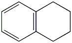 1,2,3,4-Tetrahydronaphthalene 구조식 이미지