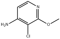 4-아미노-3-클로로-2-메톡시피리딘 구조식 이미지