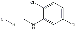 2,5-디클로로-N-메틸아닐린HCl 구조식 이미지