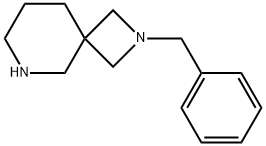 2-벤질-2,6-디아자스피로[3.5]노난 구조식 이미지
