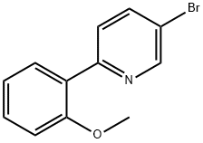 5-브로모-2-(2-메톡시페닐)피리딘 구조식 이미지