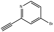4-bromo-2-ethynylpyridine Structure