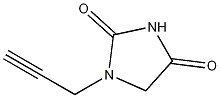 1-(2-Propynyl)imidazolidine-2,4-dione Structure