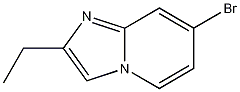 7-bromo-2-ethylimidazo[1,2-a]pyridine 구조식 이미지