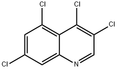 3,4,5,7-Tetrachloroquinoline Structure