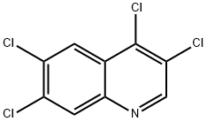 3,4,6,7-Tetrachloroquinoline Structure