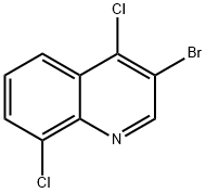 3-Bromo-4,8-dichloroquinoline Structure