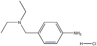 4-((디에틸아미노)메틸)아닐린염산염 구조식 이미지