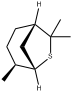 (1S,4S,5S)-4,7,7-Trimethyl-6-thiabicyclo[3.2.1]octane 구조식 이미지