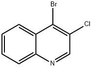 4-Bromo-3-chloroquinoline Structure