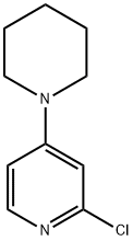 2-클로로-4-(피페리딘-1-일)피리딘 구조식 이미지