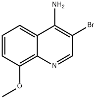 4-Amino-3-bromo-8-methoxyquinoline Structure