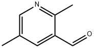 2,5-Dimethylpyridine-3-carboxaldehyde Structure