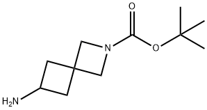 6-Amino-2-aza-spiro[3.3]heptane-2-carboxylic acid tert-butyl ester Structure