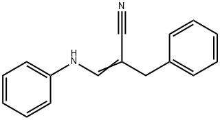 alpha-[(Phenylamino)methylene]benzenepropanenitrile Structure