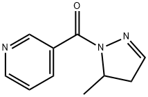 (5-METHYL-4,5-DIHYDRO-1H-PYRAZOL-1-YL)(PYRIDIN-3-YL)METHANONE Structure