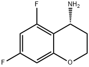 (R)-5,7-디플루오로크로만-4-아민 구조식 이미지