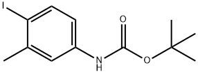 tert-Butyl 4-iodo-3-methylphenylcarbamate Structure