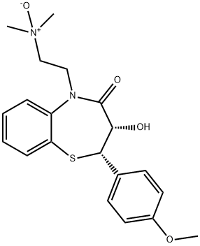 Deacetyl Diltiazem N-Oxide Structure