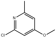 2-chloro-4-methoxy-6-methylpyridine Structure