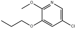 5-Chloro-2-methoxy-3-propoxypyridine Structure